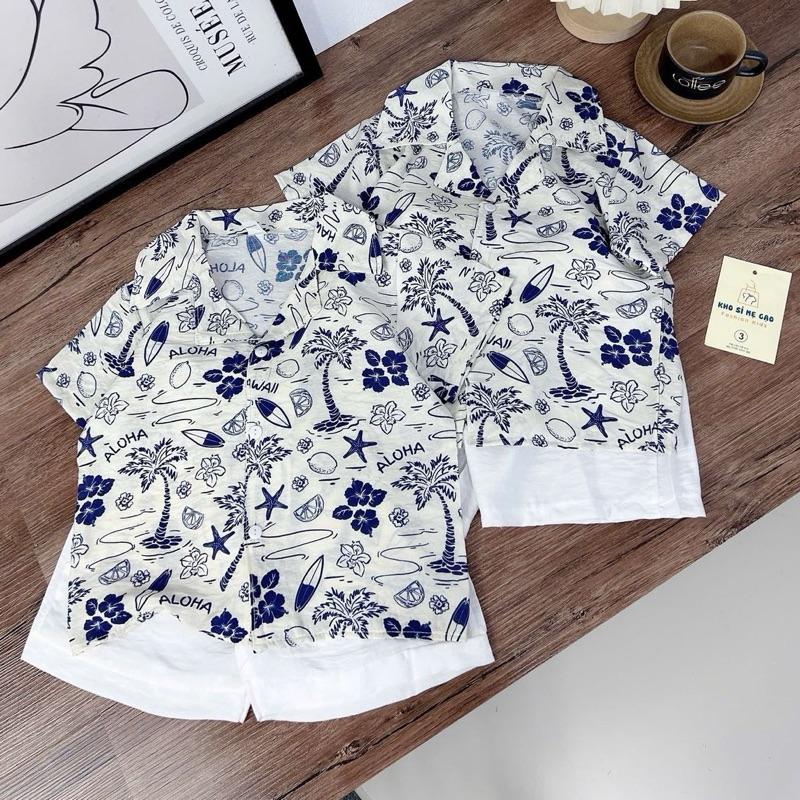 TẶNG KÍNH+ĐỒNG HỒ Set bộ đũi dừa xanh CỔ PIJAMA cho bé trai đi chơi đi du lịch đẹp. Phong Cách Hàn Quốc sành điệu Cho Bé.8-30kg