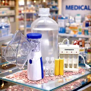 Paket Komplit Nebulizer Plus Charger baterai