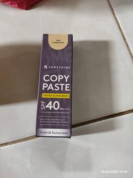 Product Review of SOMETHINC Copy Paste Tinted Sunscreen SPF 40 PA++++ - Skin Tint Wajah from M**m 2