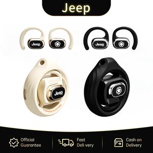 Fon Telinga Bluetooth Terbuka Tanpa Wayar Jeep EC023 Wayarles Benar Dalam Telinga, Tidak Dalam Telinga, Panggilan  Pengurangan Bunyi Hayat Bateri Panjang Sesuai untuk Sukan dan Berlari Konsep Pengaliran Tulang Penghantaran Bunyi Berarah Audio Earphones