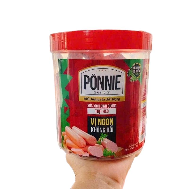 SALE LỚN - COMBO XÚC XÍCH PONNIE 50 CÂY SIÊU NGON, AN TOÀN VỆ SINH (DATE 28/7)