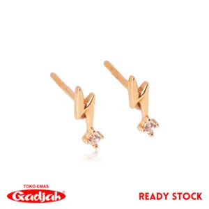 Giwang Emas Tusuk Petir Mata 1 ( TU ) - Toko Emas Gadjah