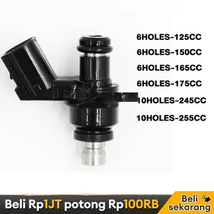 【BISA COD】Injektor Superflow Universal untuk Motor Injeksi, cocok untuk berbagai jenis motor dengan aliran bahan bakar optimal, disertai garansi uang kembali jika tidak sesuai.