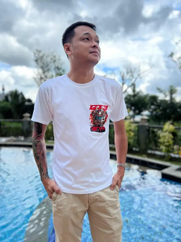 PATGANG KAOS PRIA GT3 / BAJU SABLON GT3 / KAOS PRIA VIRAL / BAJU DISTRO / BAJU COWO Combed Gold Tshirt Katun Nyaman Panjang Cantik Printing Keren Anime Cowok 6