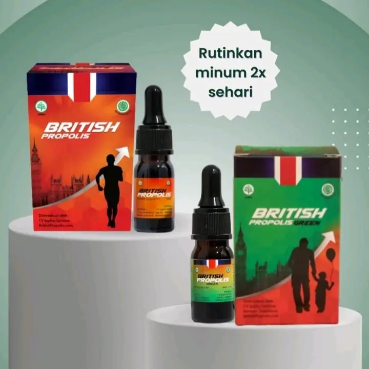 British Propolis Original 100% Asli | Suplemen Imunitas Tubuh