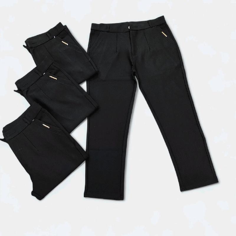 Quần nữ lửng lưng thun + kéo vải thun umi dày đẹp co dãn tốt dáng ôm