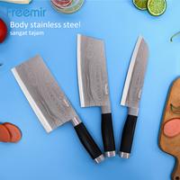 Gambar [XCLSV Suanvinzlie] freemir 3 Pcs Premium Set Pisau Dapur Anti Lengket Pisau Daging Pisau Dapur Stainless Steel Anti Lengket Tajam Besar Silver Perlengkapan Dapur Berkualitas untuk Buah dan Daging - PRE-ORDER dari freemir Indonesia Store Kab. Bekasi 2 Tokopedia