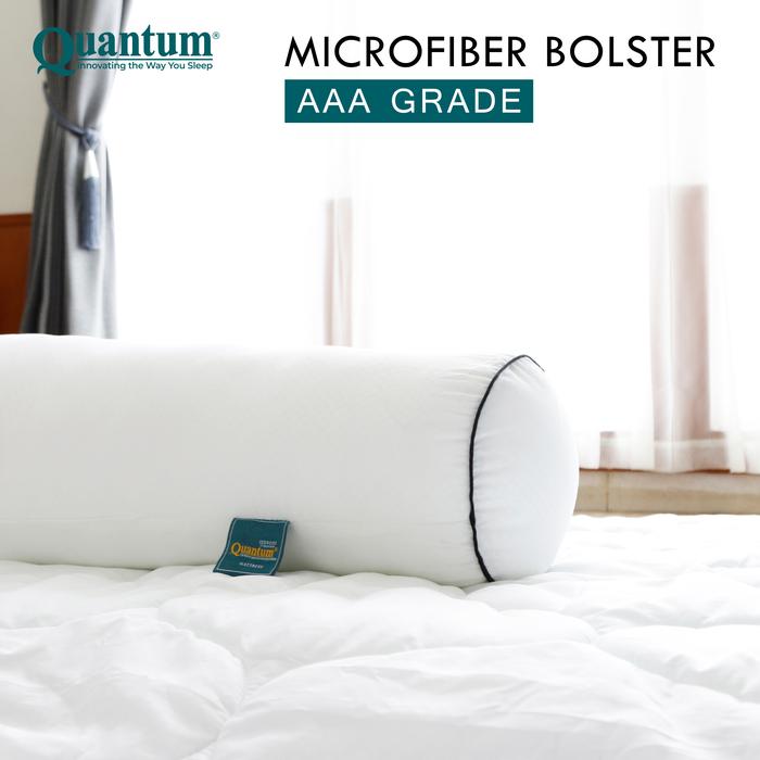 Gambar Quantum Guling Microfiber 22x100 cm - Putih, 20x90 dari Quantum Springbed Kab. Bogor Tokopedia