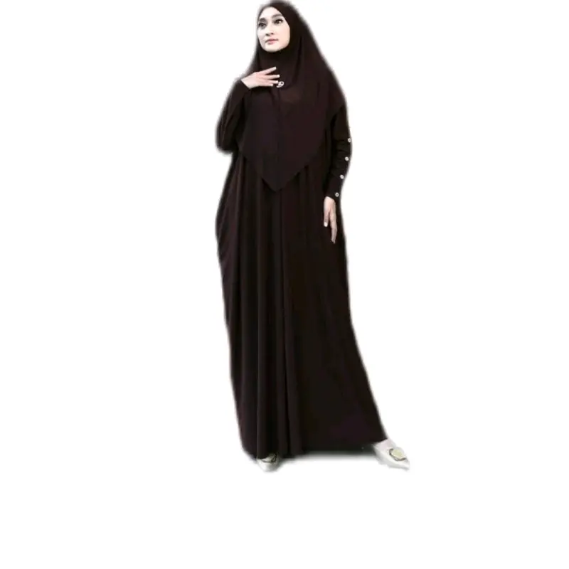 GAMIS INARA ABAYA SET HIJAB JERSEY KOREA PREMIUM ORIGINAL RFILLY Muslim Syari • simpel Cantik Wanita Simple Turki elegan ⁠chocomilk 8