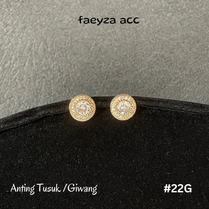 Anting tusuk anting giwang wanita anti karat anti luntur ( gabung) 6