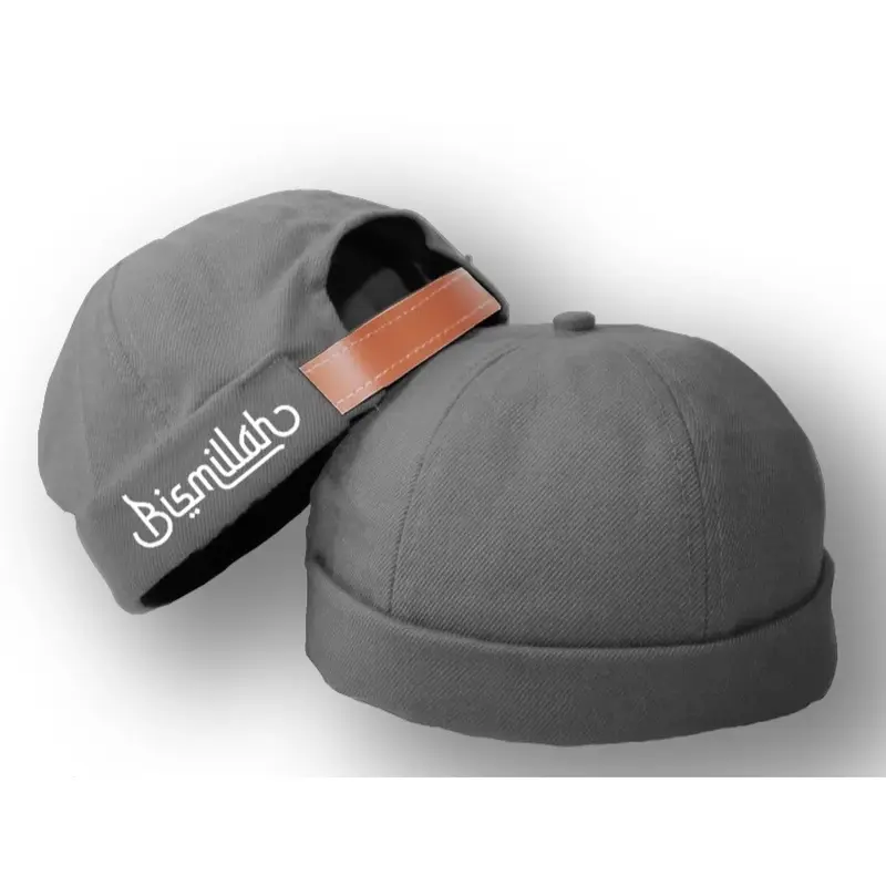 Topi Pria Cap Miki Hat Peci gaul Pria Dewasa Kopiah Muslim Songkok Hitam Nyaman Keren Kulit Lembut Bayi 5