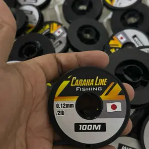 Caraka Line Senar Pancing 0.10mm - 0.45mm panjang 100M Cocok untuk Mancing Ikan Micro Fishing Kuat dan Berkualitas