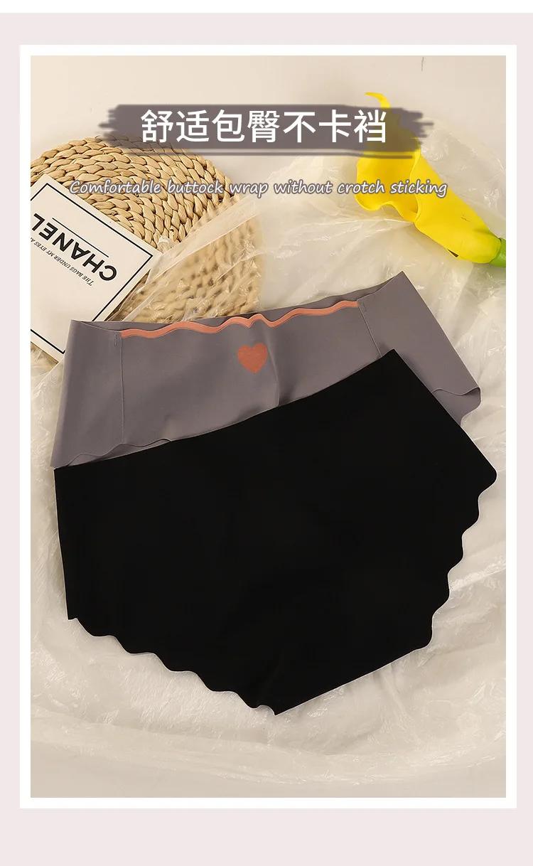 Product Introduction of 3PCS Lot Sexy Ice Silk Panties Women Middle 8