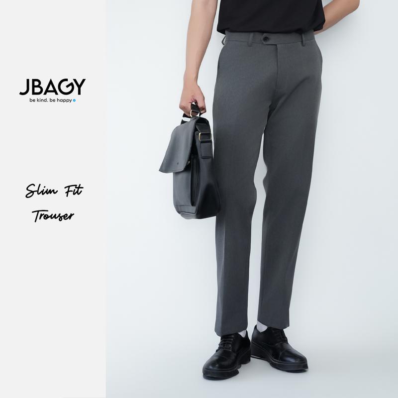 Quần tây âu nam JBAGY cao cấp ống côn chất vải cotton dầy dặn co giãn 2 chiều thương hiệu JBAGY - JA04