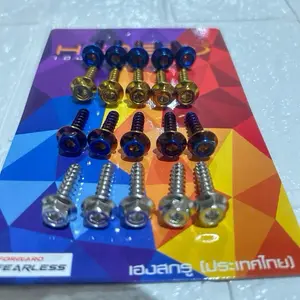 BAUT PROBOLT FILTER UDARA MODEL HEXAGON 2 KUNCI M5x20 BEAT VARIO SCOOPY MIO FINO XEON NMAX AEROX DLL K8