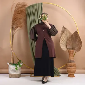 Siselyo Tania Tunic Melayu Bigsize Tunik Lebaran 2025