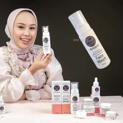 BPOM | KEIBYUTI | ULTIMATE MOISTURIZER FACE WASH | PERAWATAN KULIT NORMAL | KOREAN TECHNOLOGY 0