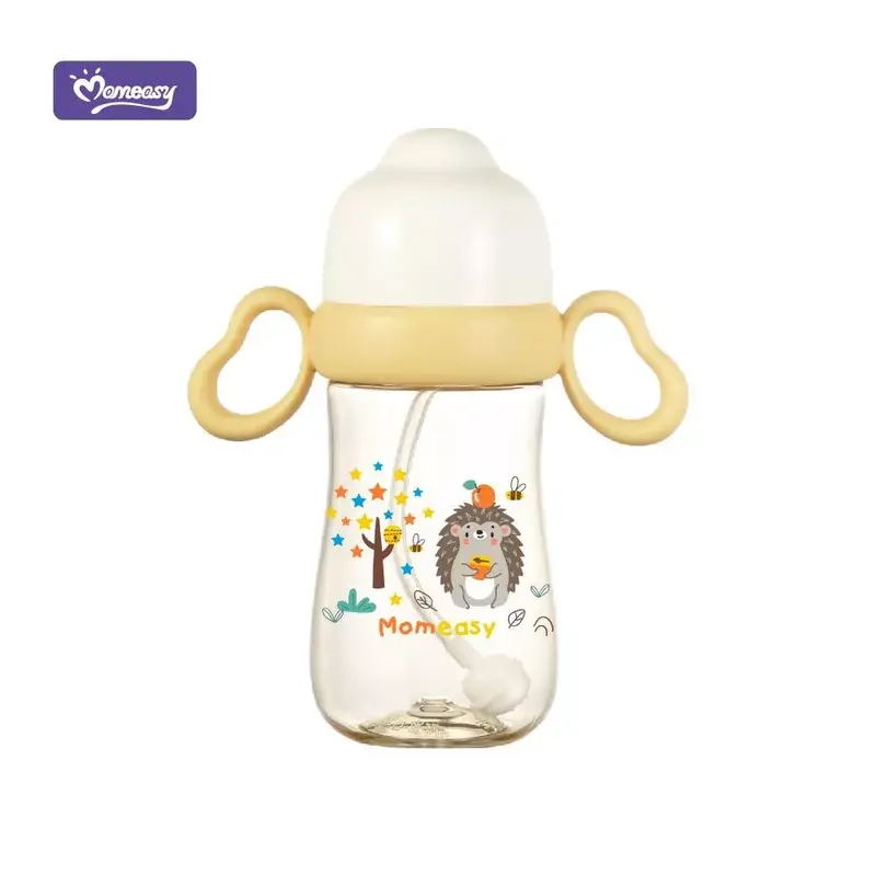 Botol Susu Bayi Wide Neck PPSU Momeasy Feeding Bottle with