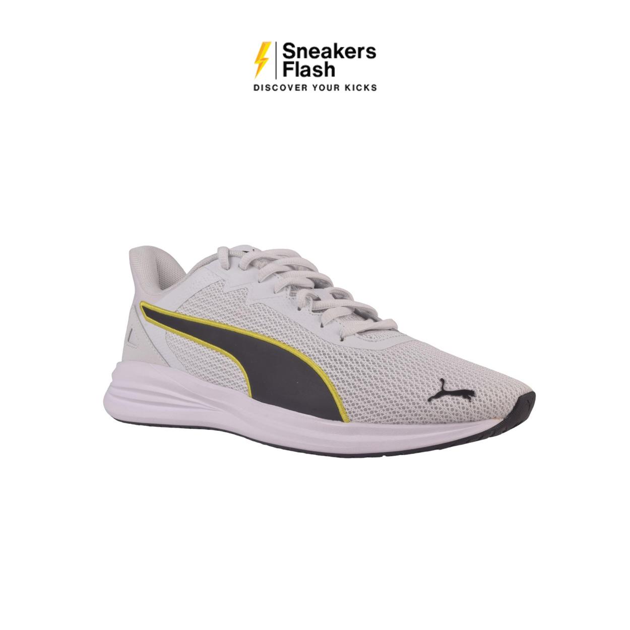 PUMA Transport Modern Feather Gray Yellow Blaze Black - 37703011