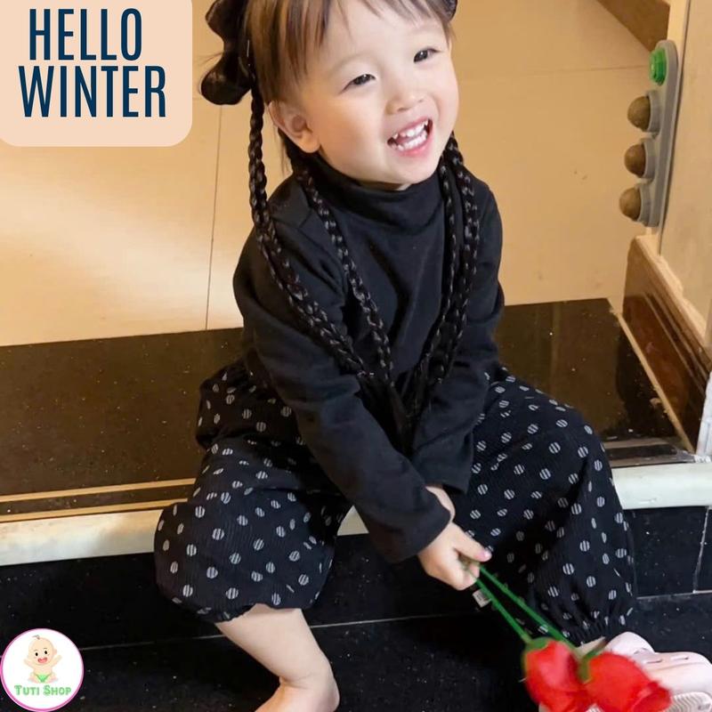  Tuti Shop Quần Boom Quần Bo Gấu Cho Bé Gái Từ 8-19kg Thiết Kế Bo Gấu Xinh Xắn Chất Liệu Nhung Tăm Mềm Mịn Giữ Ấm Tốt Phù Hợp Cho Mùa Thu Đông Quần Thoải Mái Cho Bé Gái 