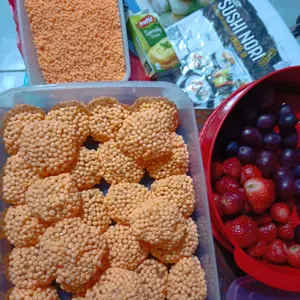 Tepung roti bulat / Buble crumble 500 gram  untuk nuget kaenzler / Pisang naget / Risols