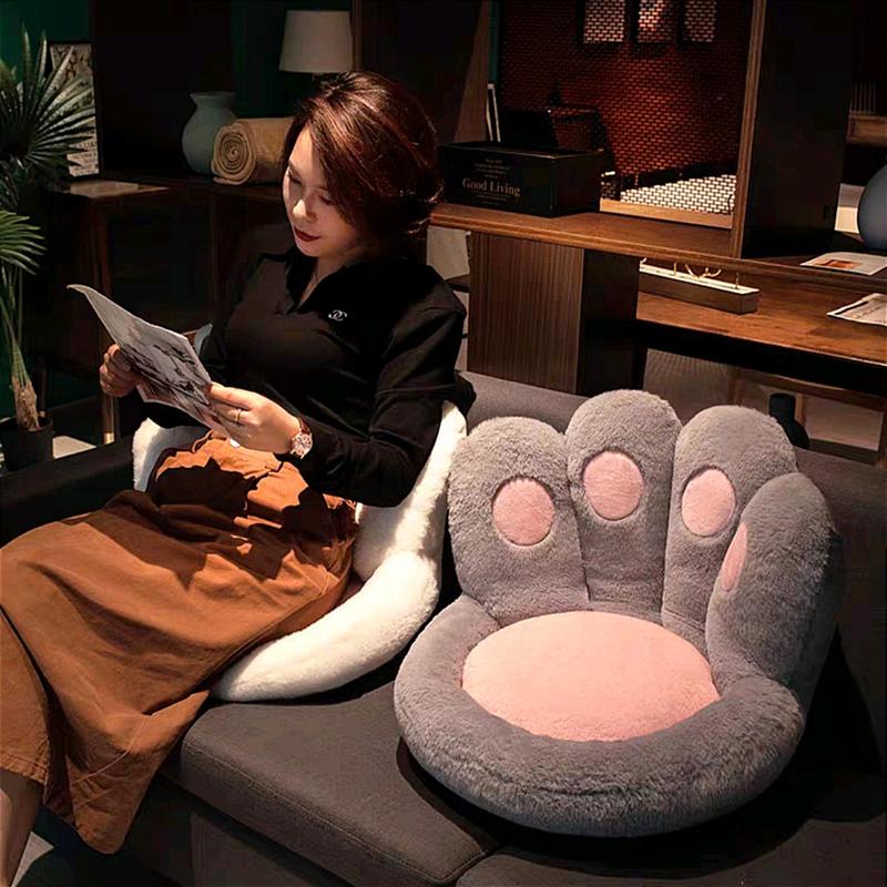 Alas Kursi Mobil dan Kantor Model Cat Paw Terbaru / Sofa Lantai / Sofa Santai / Sofa Serbaguna / Bantal Sandaran / Tempat Tidur Kucing 4