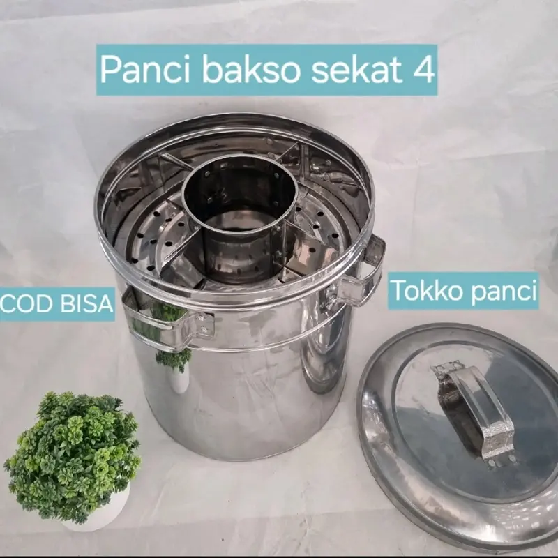 Promo Dandang bakso sekat 28-30 stenliss