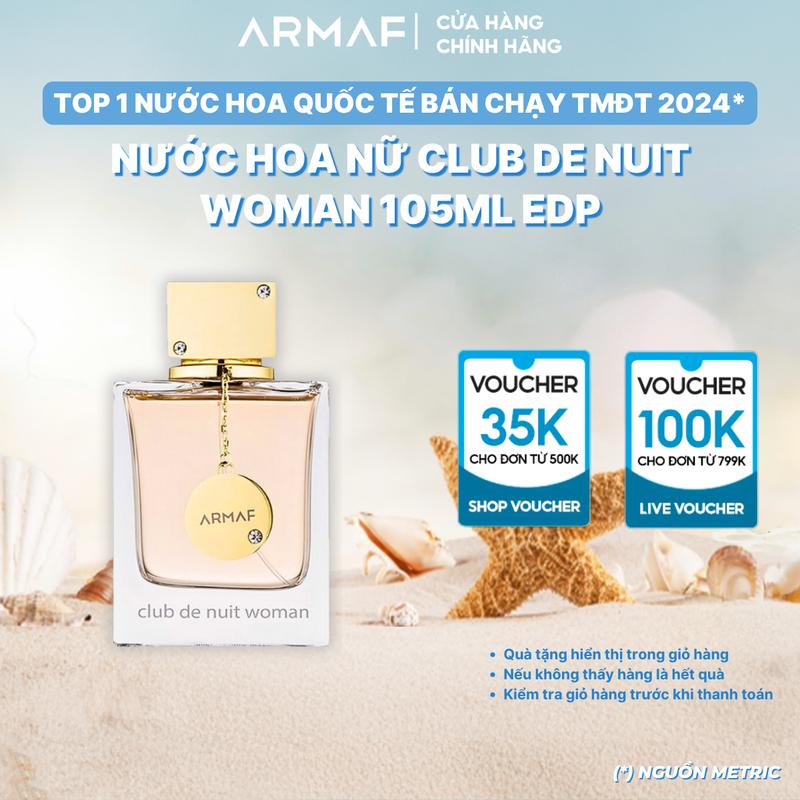 [08.08] Nước Hoa Nữ ARMAF Club De Nuit Woman 105ml [HĐT]