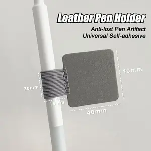 CrashStar Universal Self-adhesive Leather Anti-lost Pen Holder Slot Artifact For All iPad Case Tablet Cover Pad Casing