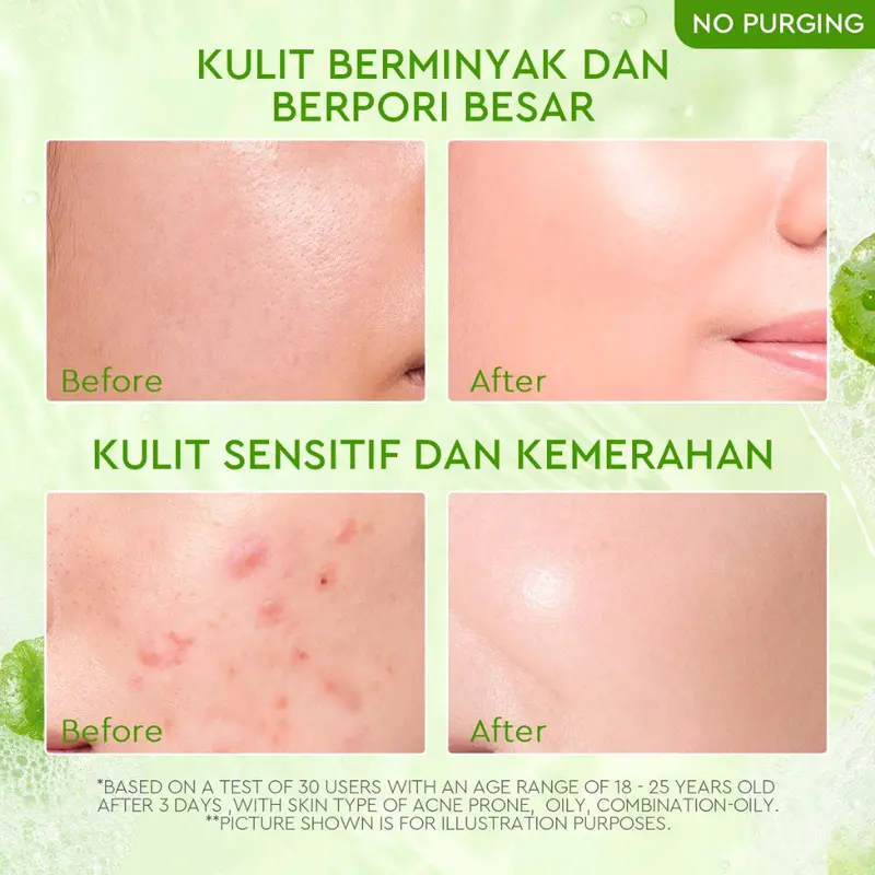 GLAD2GLOW Facial Wash Centella Blueberry 6