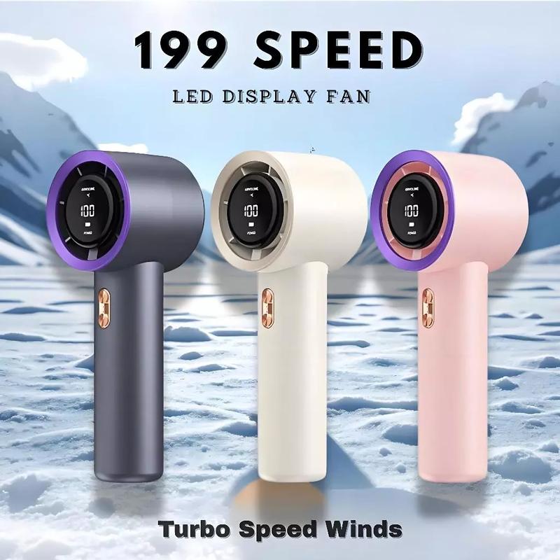 Kipas Mini Portable Kipas Turbo 100 Gear Wind Hight-Speed Tahan Lama ...