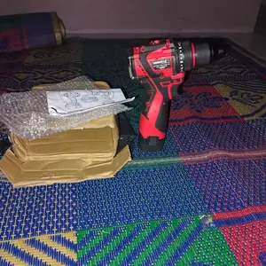 Bor lithium-ion rumah tangga yang tangguh, baterai tahan lama 48V, obeng berdaya tinggi 450W, pengeboran dan pemasangan sekrup dalam satu, bor listrik portabel yang dapat diisi ulang dengan lampu LED dan dua pengaturan kecepatan.