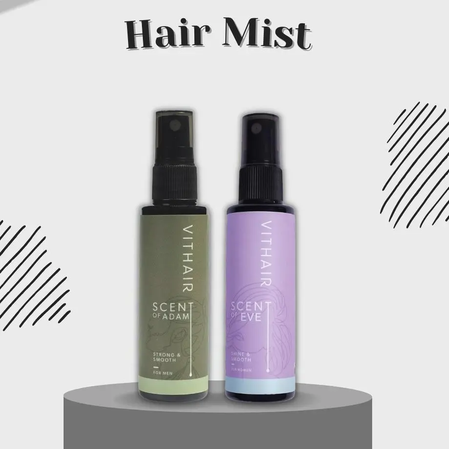 Vithair Smoothing Spray Scen Of Eve Dan Scen Of Adam Vitamin Rambut Pria Wanita Original Bpom