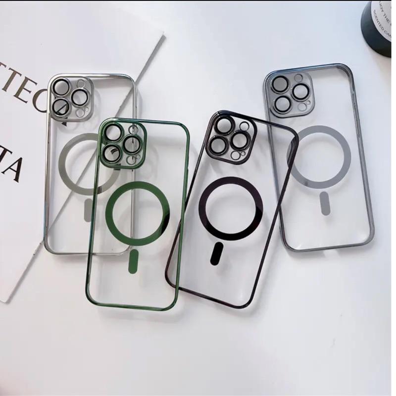 ULTRA PLATED MAGSAFE WITH LENSPRO ELECTRO METALIC Case iPhone 15 14 13 12 11 PRO MAX iPhone 14 PLUS 5