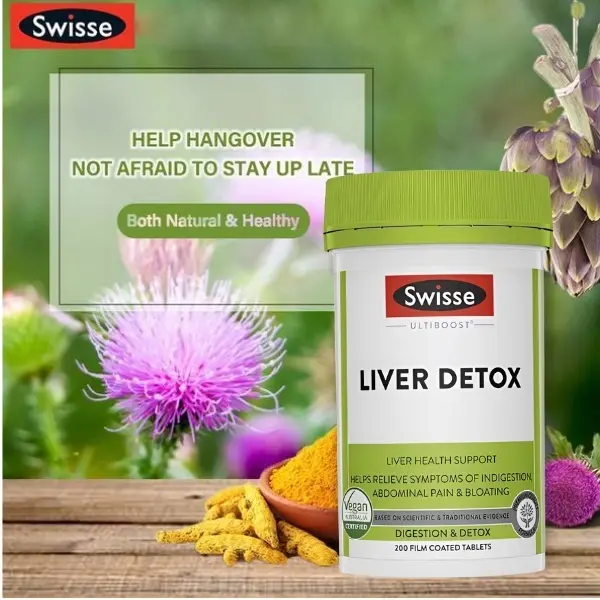 Swisse Ultiboost Liver Detox 200 film-coated tablets (Expiration date: 11/2026) [Delivery period: 5-10 days]