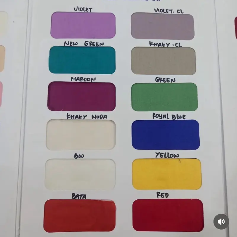 KAIN KATUN JEPANG POLOS (HARGA SETENGAH METER) 1