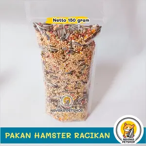 Makanan Hamster 150 gr Hamfood Pakan Hamster Racikan Makanan Hewan Food Murah