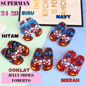 (COD)SANDAL SENDAL ANAK LAKI LAKI JELLY JELLYSHOES JEPIT KARAKTER BUNYI CIT CIT COWO COWOK IMPOR IMPORT