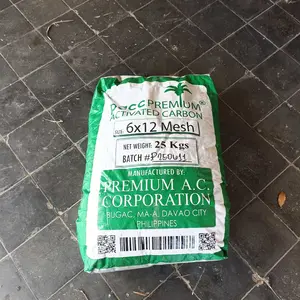 Karbon Aktif Premium Davao (Iodine 1000) - 25 KG