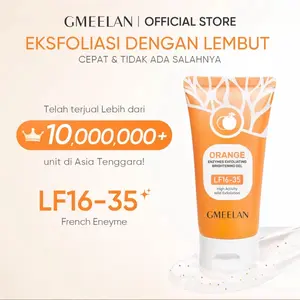 Gmeelan Exfoliasi Gel Original Pelepas Daki Sel Kulit Mati Wajah Exfoliating Scrub Perawatan Perontok Komedo