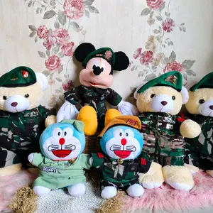 Boneka Profesi Tentara polisi karyawan perawat bidan dll seri kecil sedang  kado ulang tahun pacar wisuda pelantikan kenaikan pangkat dll