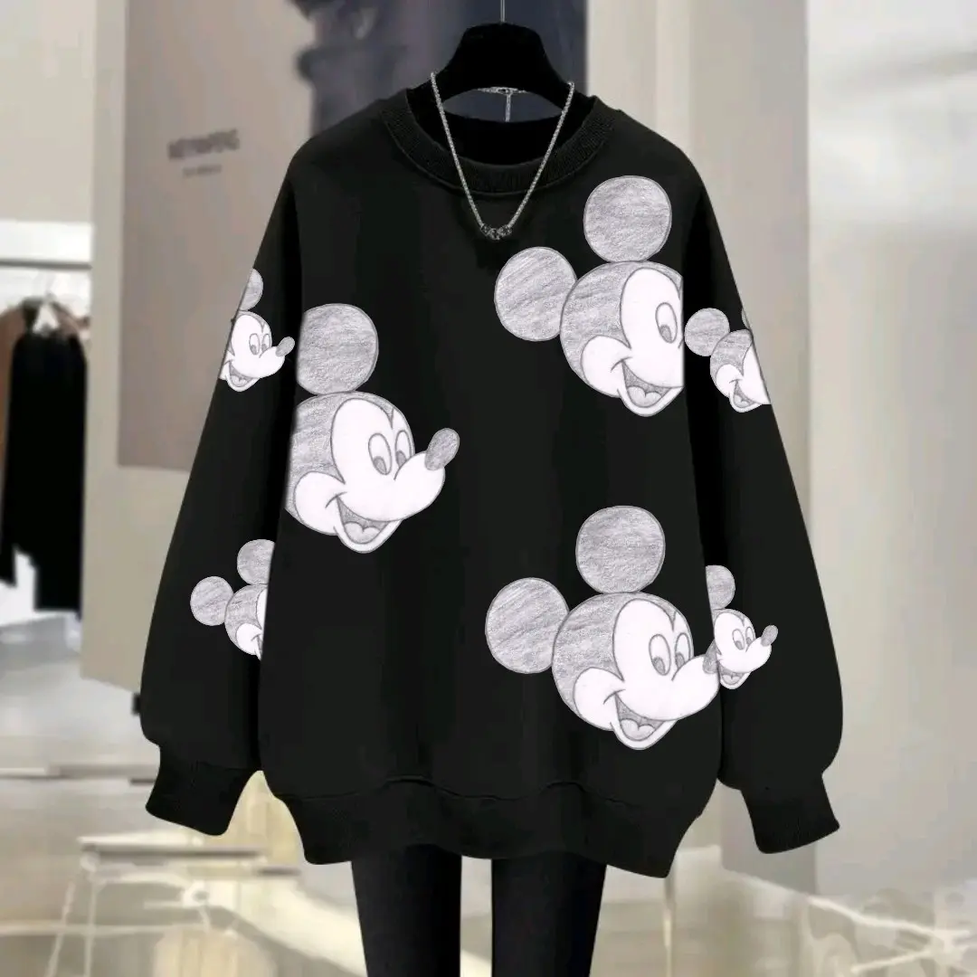 SWEATER ANAK PEREMPUAN KARAKTER LUCU MICKEY MOUSE FULL Fashion