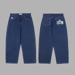 AFTERCLOUD - BAGGY DENIM BALLOON - OREGON KING - BIRU - BLUE BLACK - BLACK