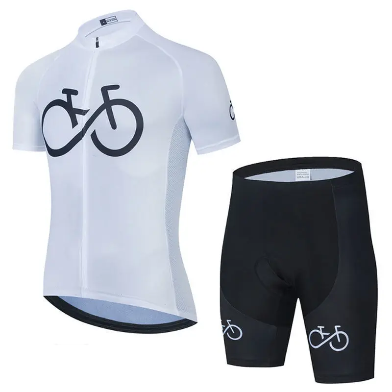 Bicycle Mountain Bike Short-Sleeved Cycling Outfit Dynamic Bicycle Clothing Cycling Top Pants Cyclist Coat