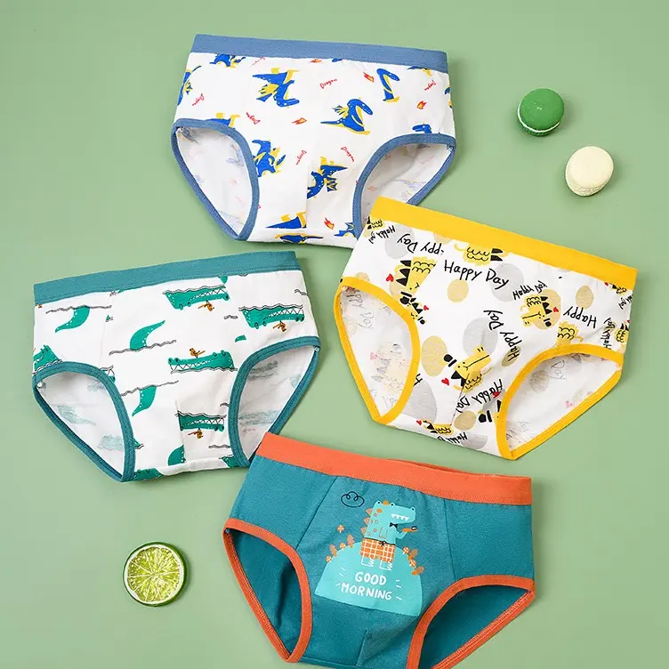 Missoofficial.id CD1763 Celana Dalam Segitiga Anak-anak Unisex  CD katun Motif Kartun Hewan Lucu Fashion 2