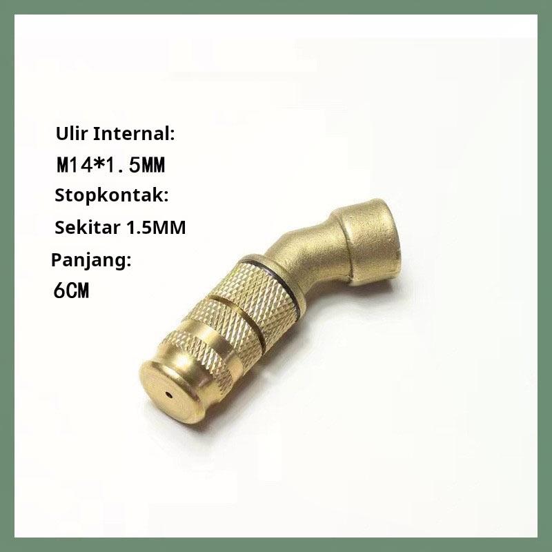 Product Introduction of Aksesori untuk Alat Penyemprot Pertanian Atomisasi Nosel Tembaga Nosel Atomisasi yang Dapat Disesuaikan 5