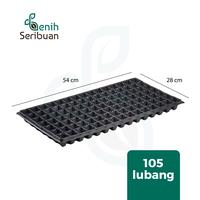 Gambar Tray Semai Pot Tray Tebal 1 MM Lubang 105 Media Tanam Semai Benih - Benih Seribuan - Tray Semai 105 dari Benih Seribuan Kab. Boyolali 3 Tokopedia
