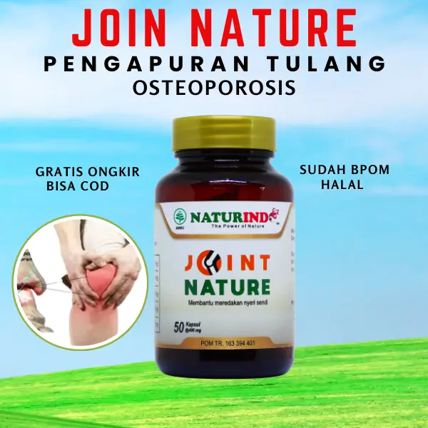Herbal Pengapuran Tulang Nyeri sendi OSTEOPOROSIS JOIN NATURE NATURINDO 1