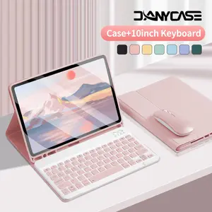 DANYCASE  Magnetic Bluetooth Keyboard Case for iPad 10th/11th/ Air 11" M4 2026 For Redmi Pad 2 For HUAWEI SE For Samsung Tab A9 Plus 11in/S9 11inch/S9 FE 10.9inch/S10 FE Plus/Tab A7 lite/S10lite For Infinix XPad 20 tablet protective tablet with pen slot