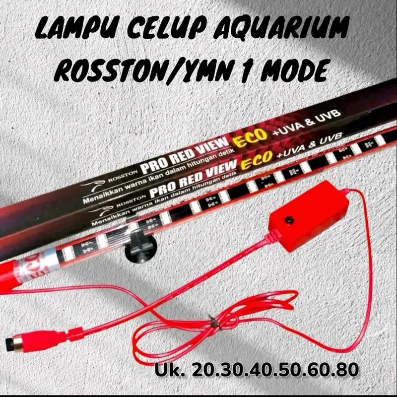 LAMPU YMN DAN ROSTON PRO RED ECO UVA UVB LAMPU MODE JAHAT MERK ROSTON 1 mode